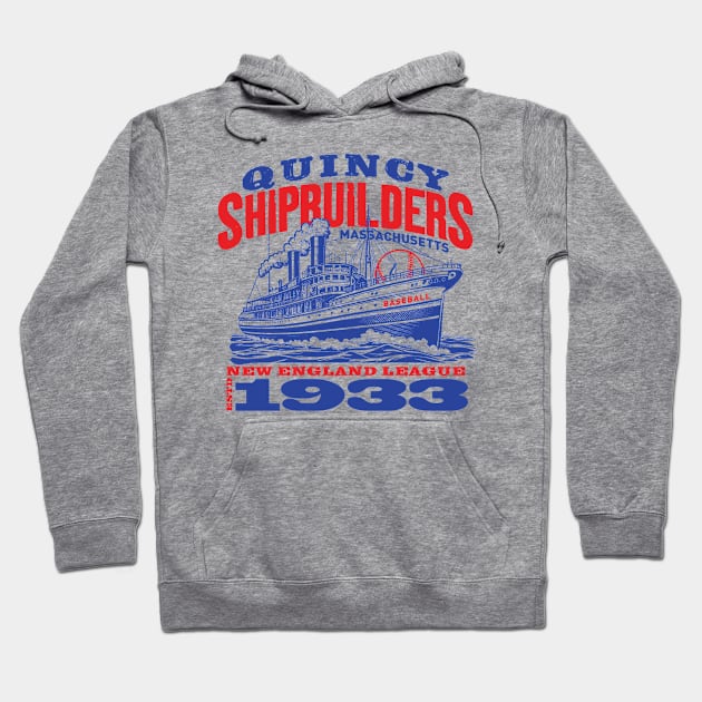 Quincy Shipbuilders Hoodie by MindsparkCreative